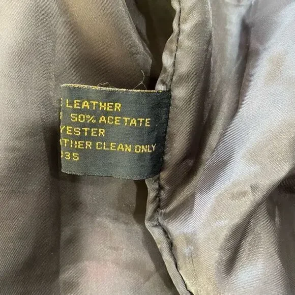 Vintage Adler Brown Leather Jacket